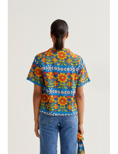 CAMISA CON ESTAMPADO GARDEN