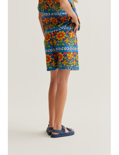 SHORTS CON ESTEAMPADO GARDEN