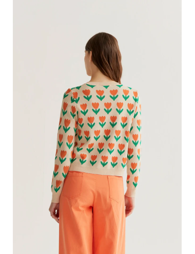 CÁRDIGAN PUNTO CON...