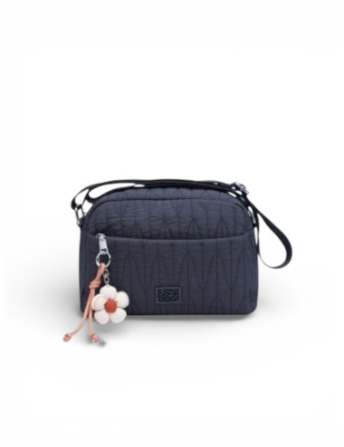 BOLSO BANDOLERA NYLON AZUL...