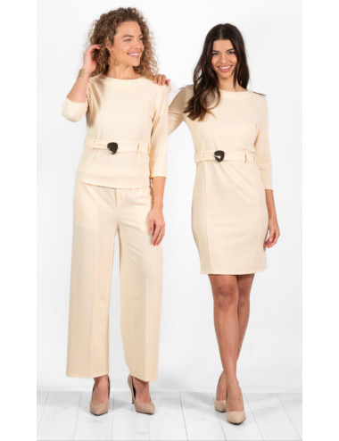 VESTIDO CORTO DIAGONAL