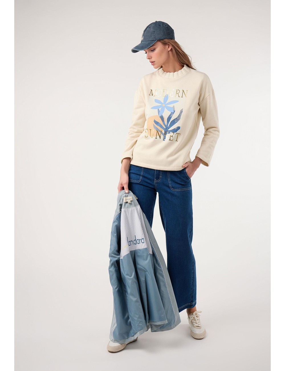 SUDADERA MODERN CRUDO