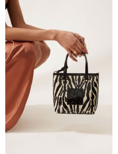 BOLSO MINI TOTE CEBRA NOCO