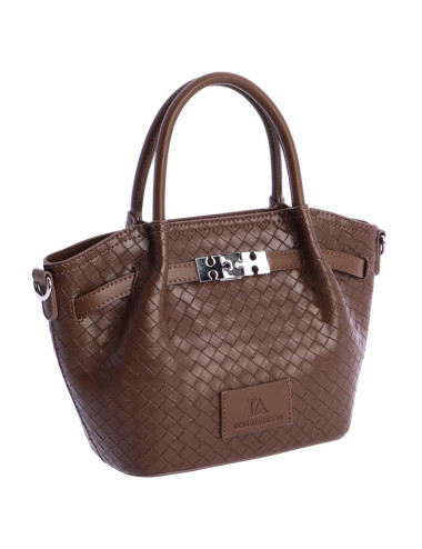 BOLSO DE MANO CADENA MARRÓN...