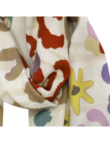 PAÑUELO LARGO ESTAMPADO...