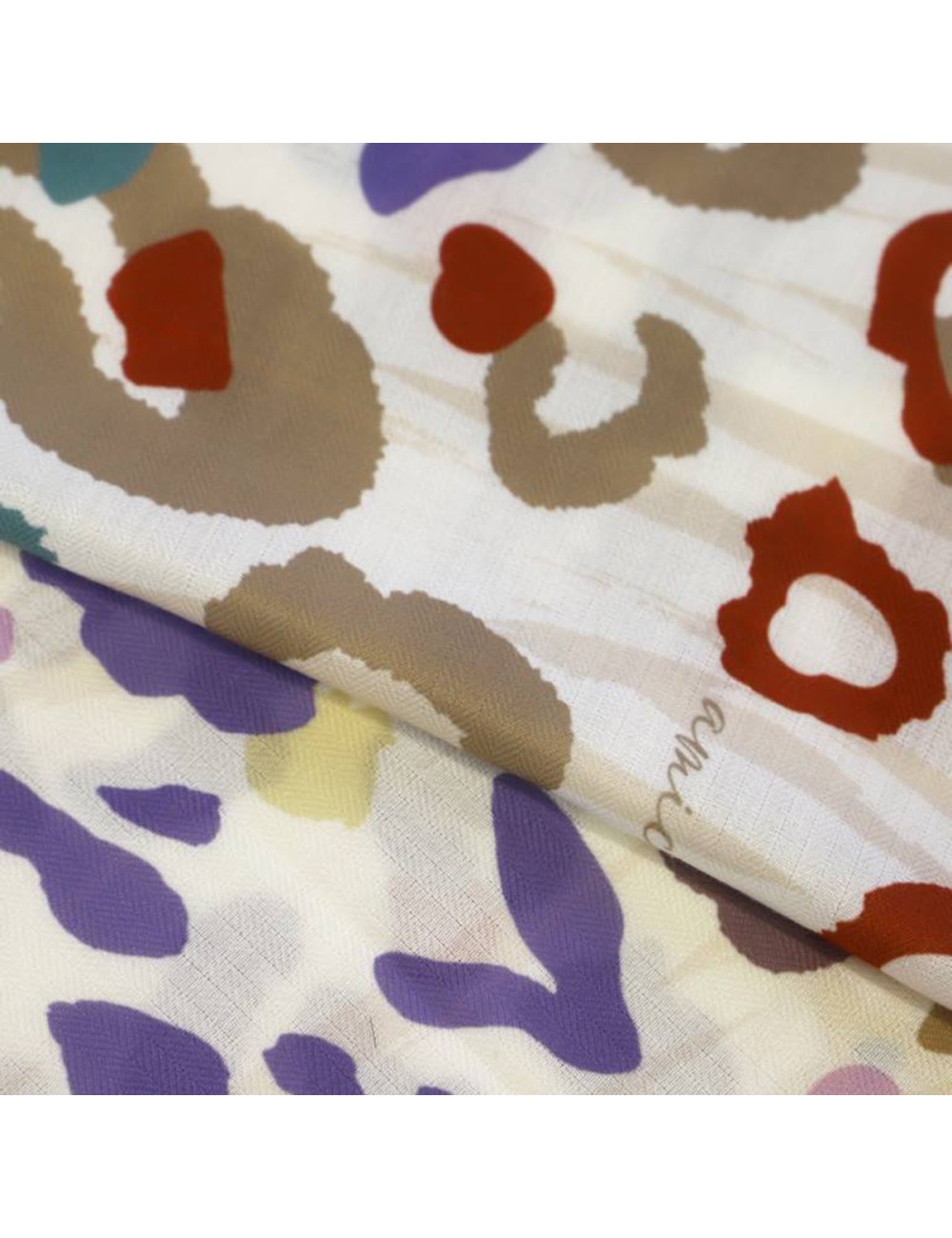 PAÑUELO LARGO ESTAMPADO ANIMAL PRINT AMICHI