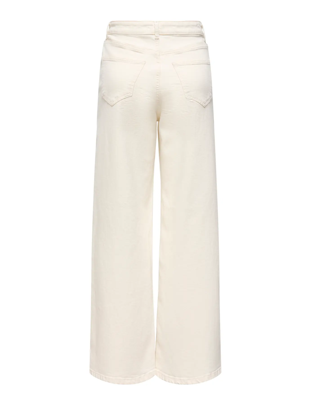 PANTALÓN WIDE DENIM BEIGE