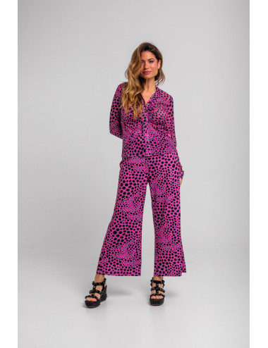 PANTALÓN FLARE ELÁSTICO...