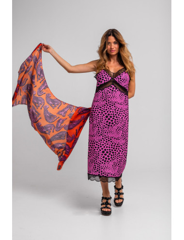 VESTIDO LENCERO ENCAJE...