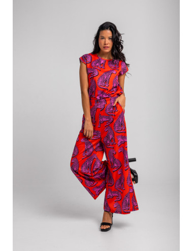 BLUSA SIN SISA NARANJA Y...