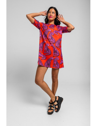 VESTIDO CORET A CORTO...