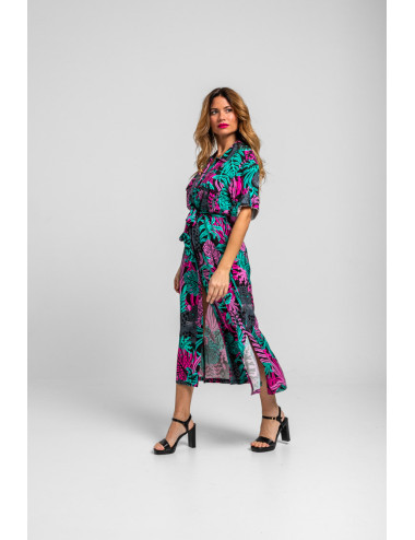 VESTIDO CAMISERO SAFARI...