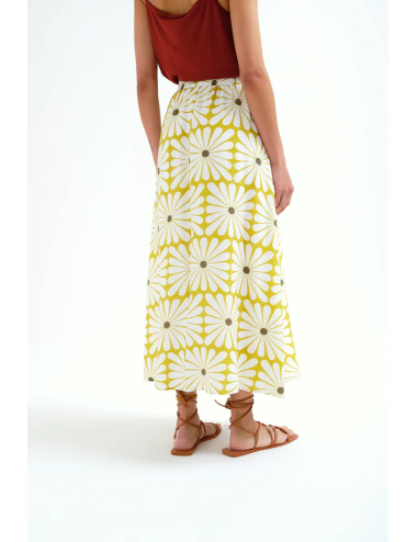 FALDA LARGA CON ESTAMPADO...