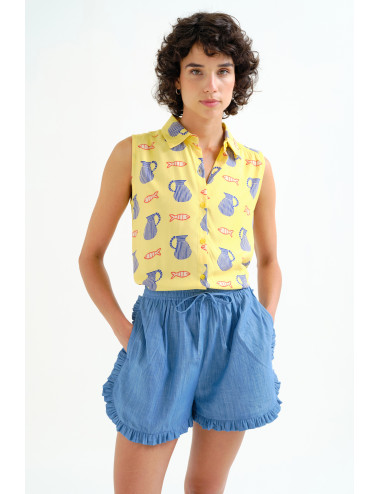 CAMISA CON ESTAMPADO BRAVA