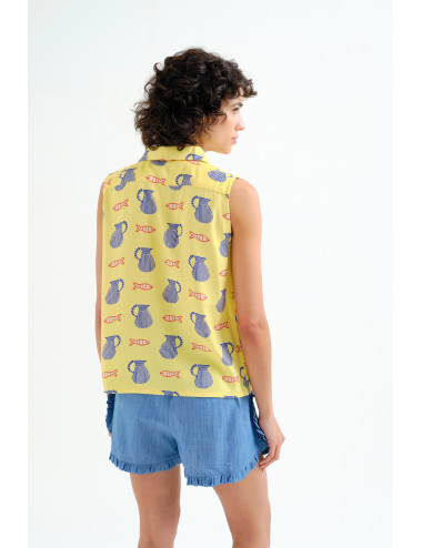 CAMISA CON ESTAMPADO BRAVA