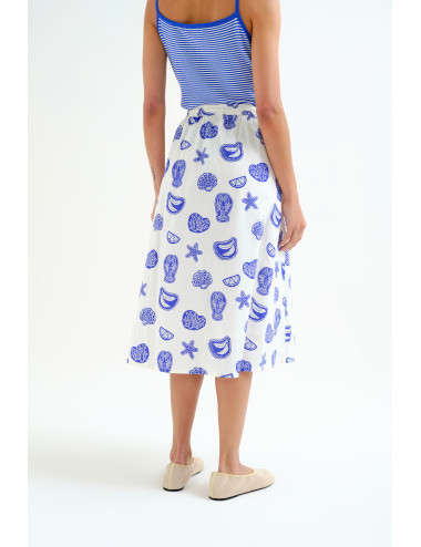 FALDA CON ESTAMPADO LOBSTER