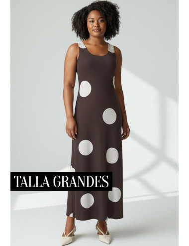 VESTIDO TIRANTES LUNARES...