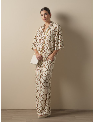 PANTALÓN LUNARES DON ALGODÓN