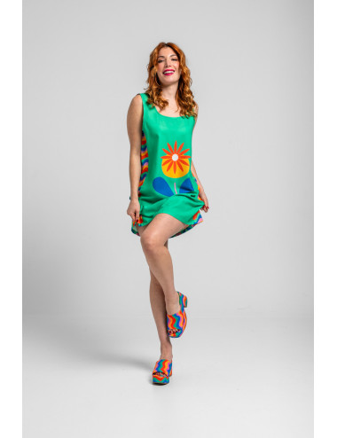 VESTIDO MINI TIRANTE ANCHO...