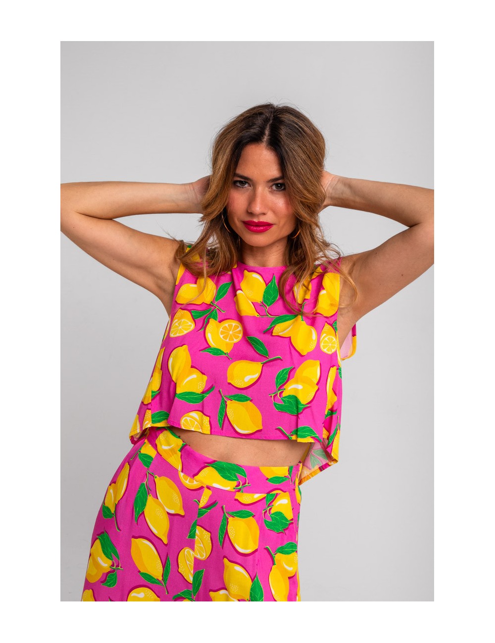 TOP ROSA DE LIMONES