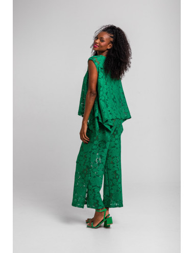 PANTALÓN FLUIDO RECTO CORTE...