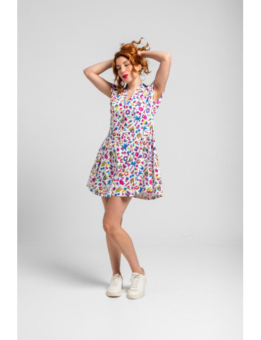 VESTIDO SIN MANGAS CON...