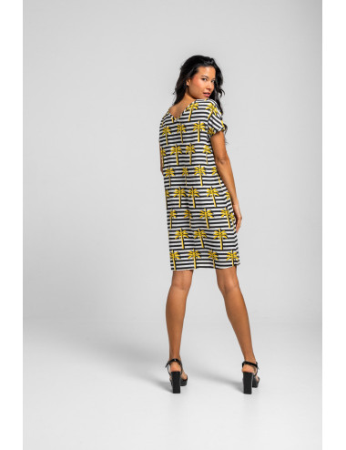 VESTIDO CORTO CUELLO PICO...