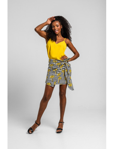 FALDA CRUZADA DE PALMERAS...