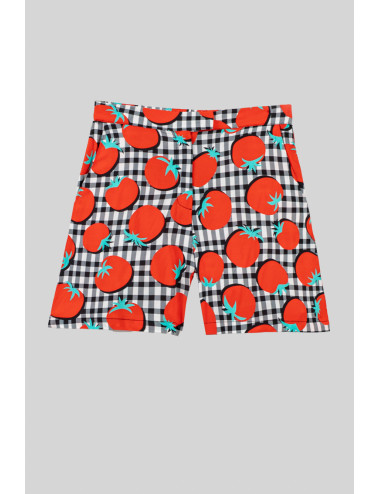 SHORT SASTRE DE TOMATES Y...