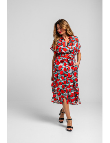 VESTIDO CAMISERO SIN SISA...