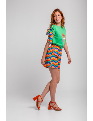 SHORT SASTRE DE ONDAS...