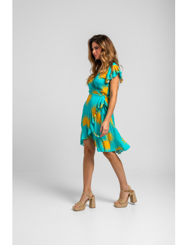 VESTIDO CORTO CRUZADO...