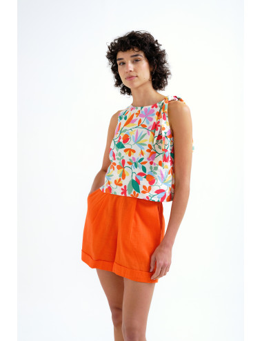 TOP CON ESTAMPADO LOTTO