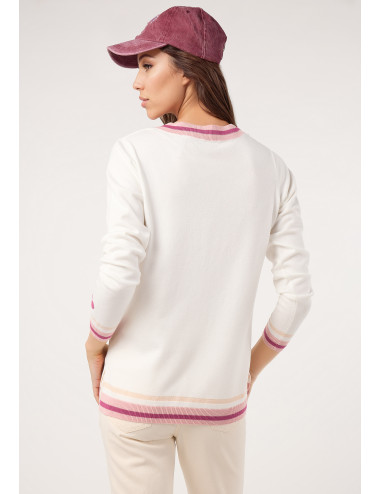 JERSEY DETALLE CORAZÓN BLANCO