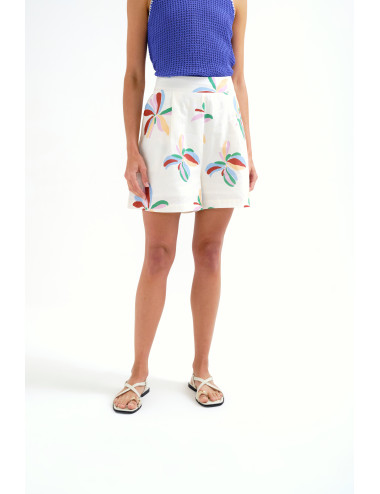 SHORTS CON ESTAMPADO MONARDA