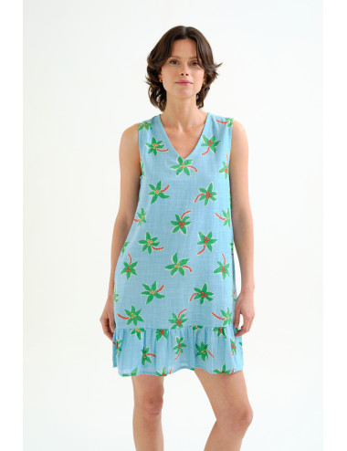 VESTIDO CORTO CON...