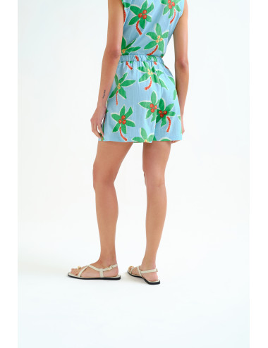 SHORTS CON ESTAMPADO...