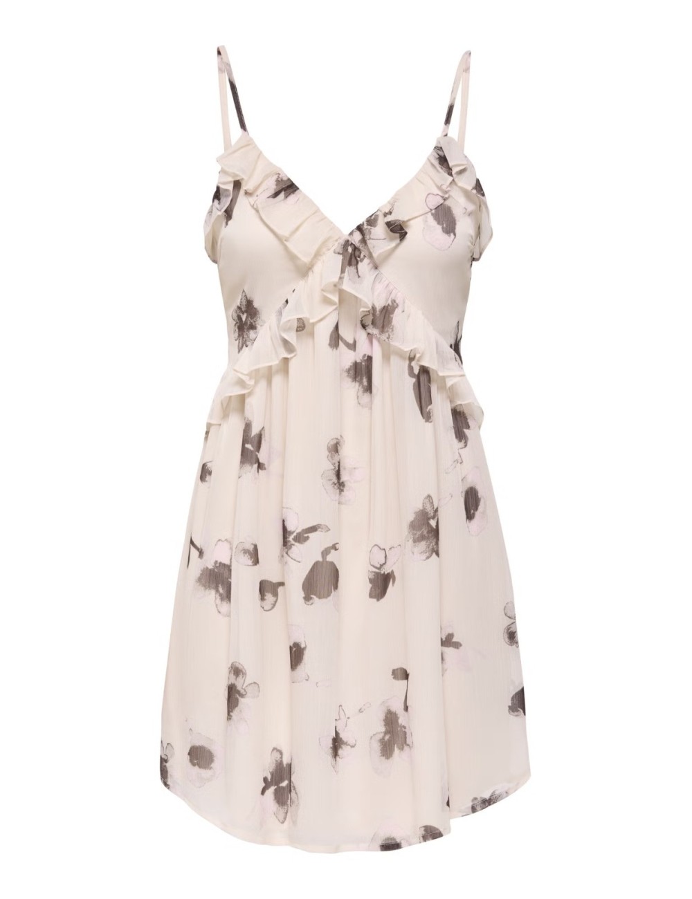 VESTIDO CORTO TIRANTES ESTAMPADO