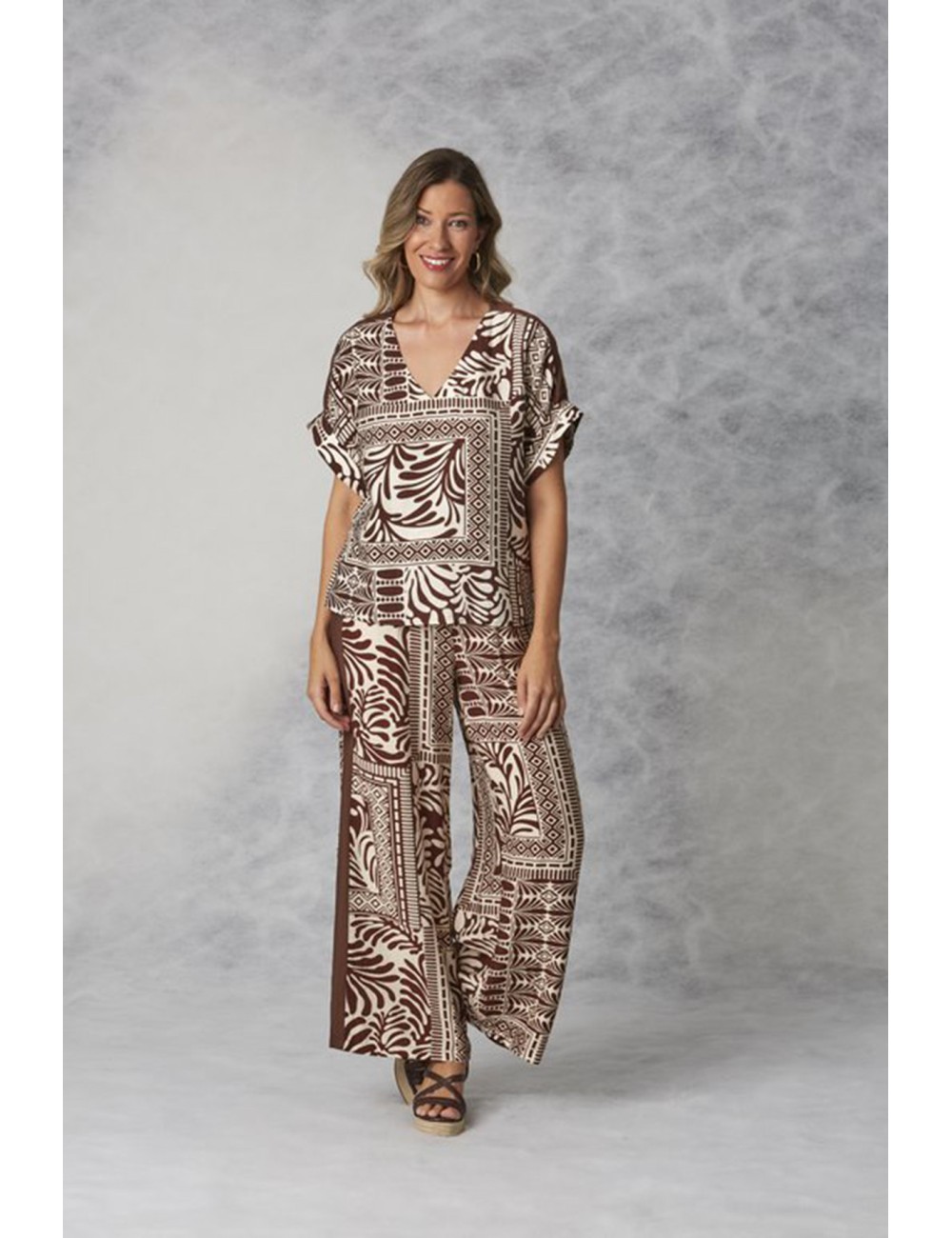 PANTALÓN ESTAMPADO SAFARI AMICHI
