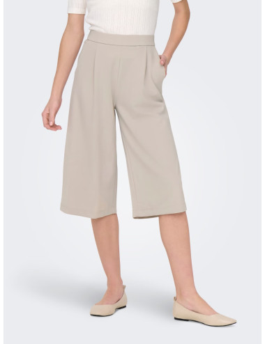 PANTALÓN CORTE LOOSE BEIGE
