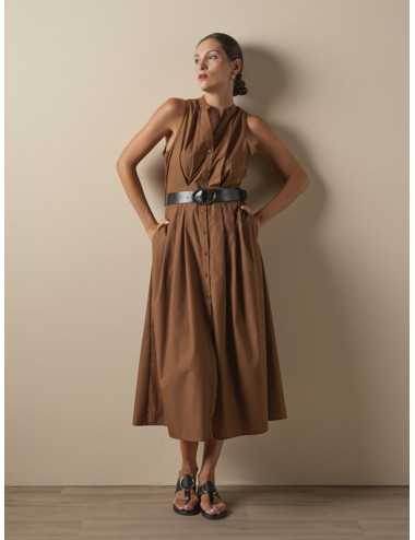 VESTIDO CAMISERO CON...