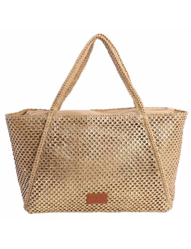 BOLSO HOMBRO RAFIA ORO DON...