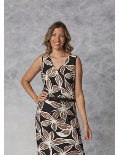 TOP ESTAMPADO FLORAL AMICHI