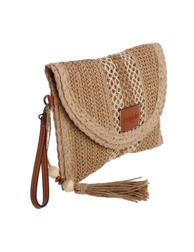 BOLSO MANO/BANDOLERA RAFIA...