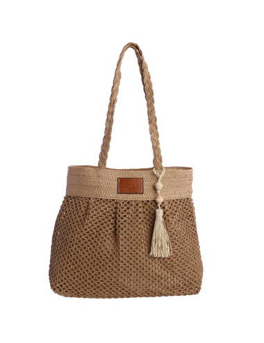 BOLSO DE HOMBRO RAFIA AMICHI