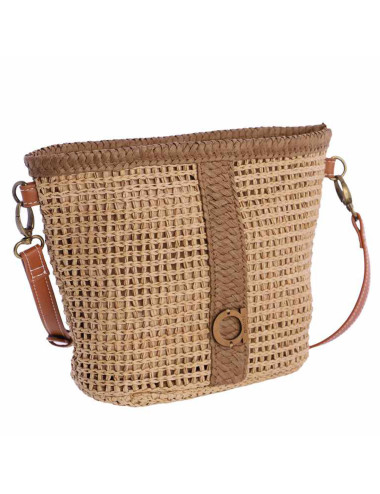 BOLSO BANDOLERA RAFIA AMICHI