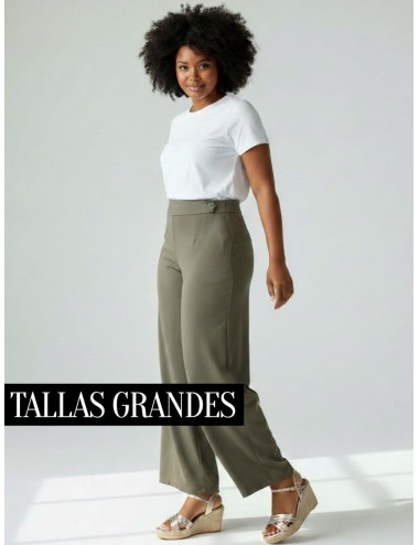 PANTALÓN BOTÓN VERDE