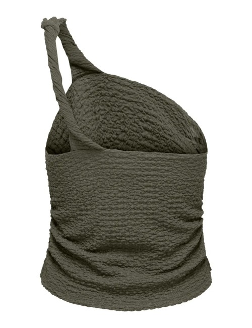 TOP ASIMÉTRICO BROCHE