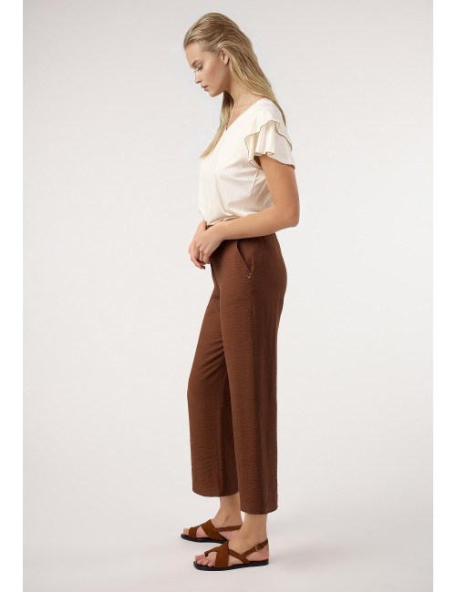 PANTALÓN CULOTTE PESPUNTES