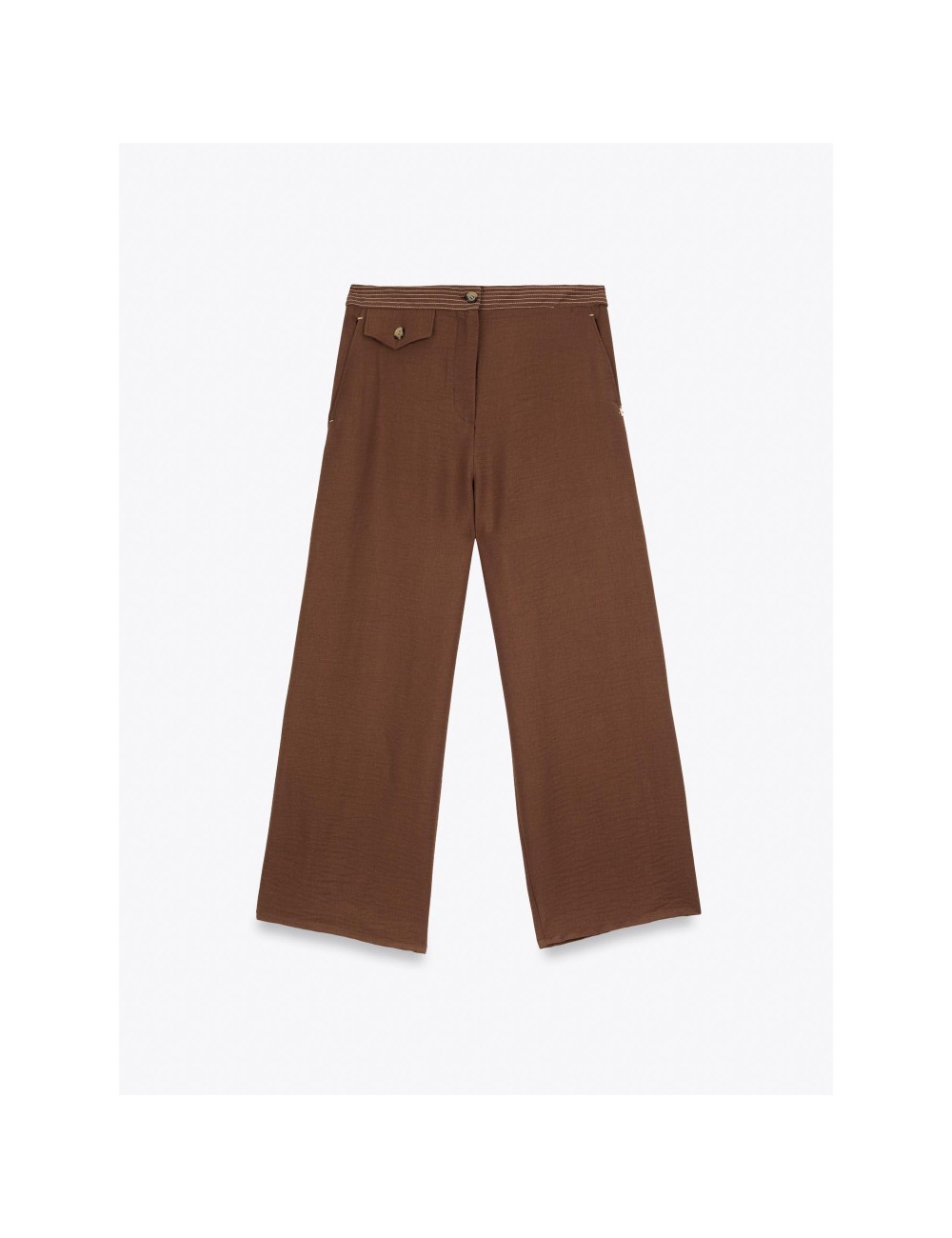 PANTALÓN CULOTTE PESPUNTES